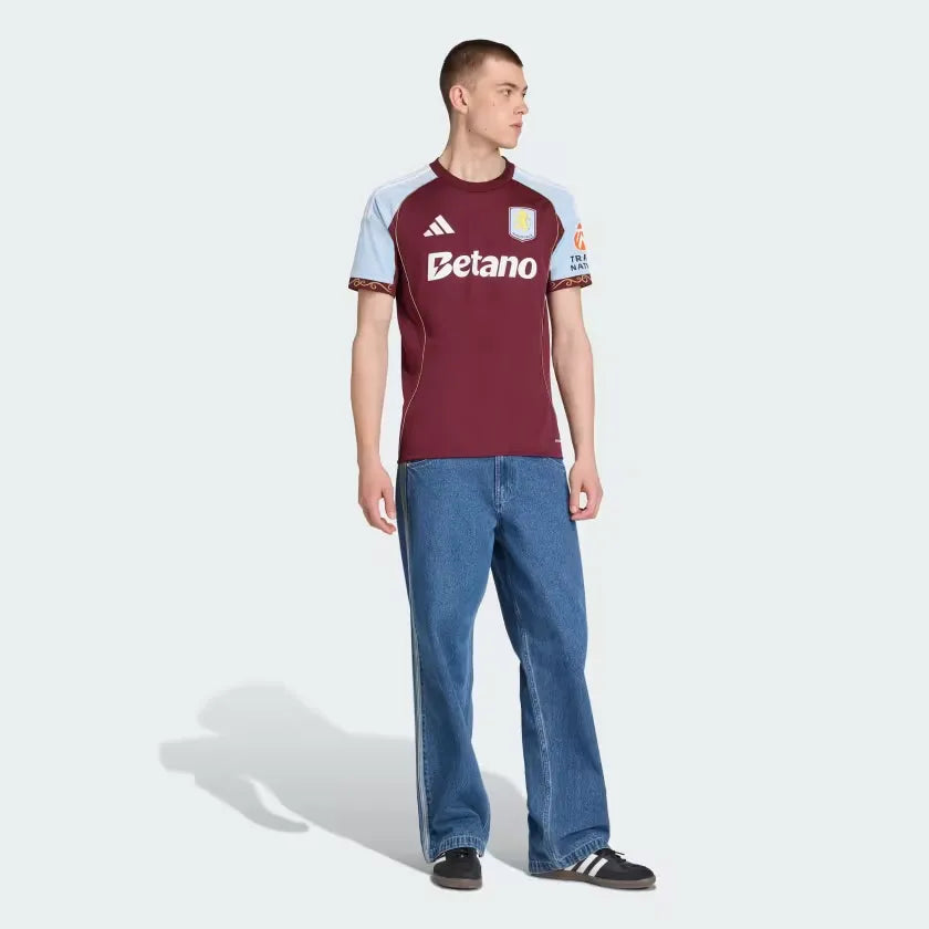 Camisa adidas Aston Villa FC 2025/26 I na TSN Sports