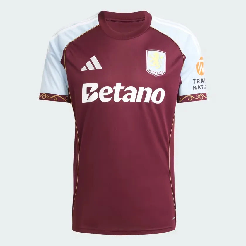 Camisa adidas Aston Villa FC 2025/26 I na TSN Sports