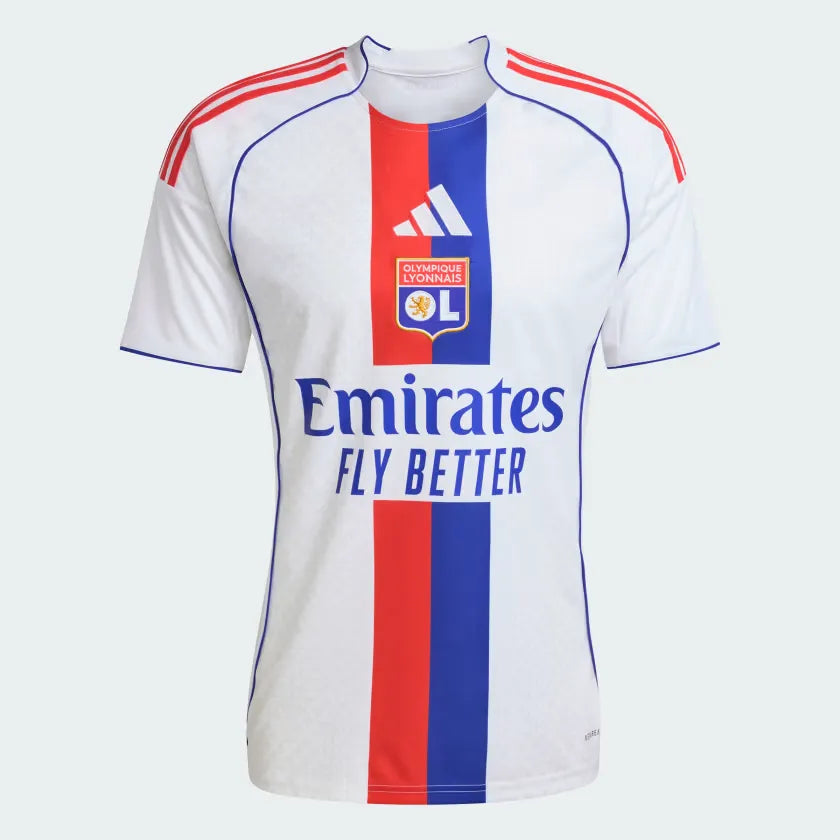 Camisa adidas Olympique Lyonnais 2025/26 I na TSN Sports