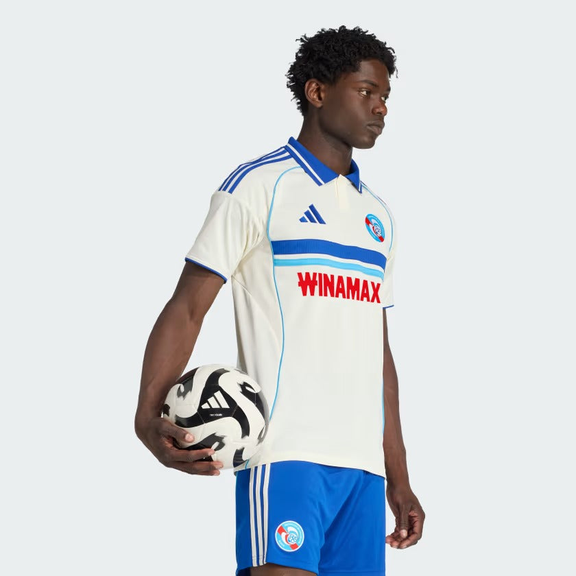 Camisa adidas RC Strasbourg 2025/26 I na TSN Sports