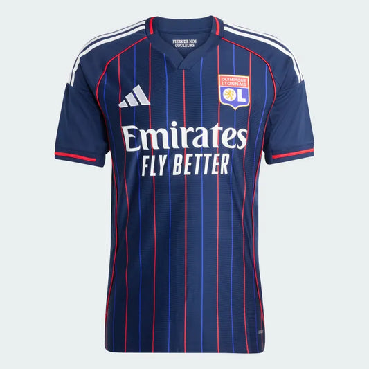 Camisa adidas Olympique Lyonnais 2025/26 II na TSN Sports