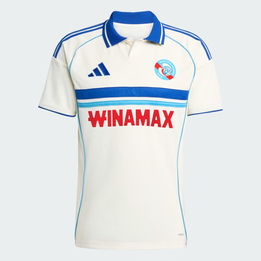 Camisa adidas RC Strasbourg 2025/26 I na TSN Sports