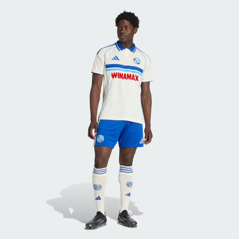 Camisa adidas RC Strasbourg 2025/26 I na TSN Sports