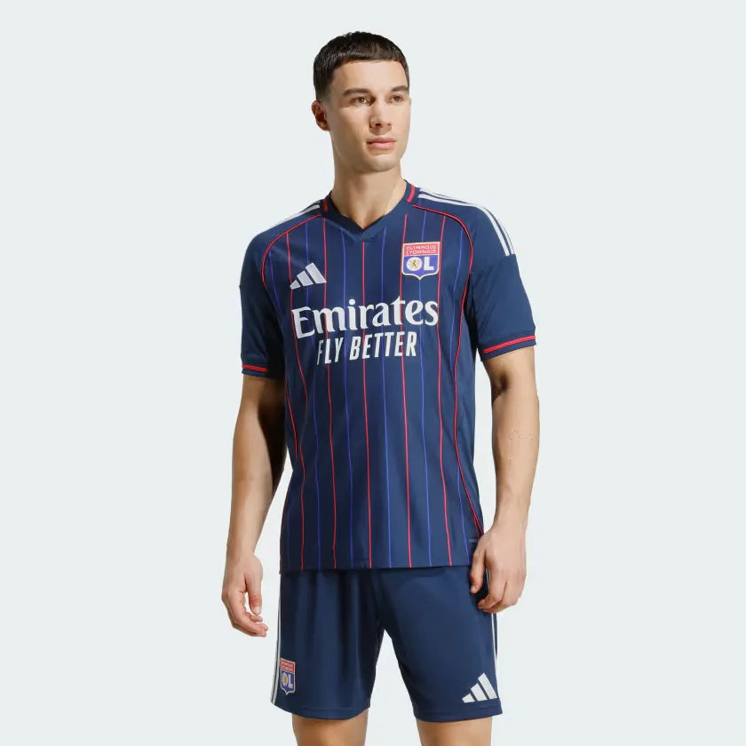 Camisa adidas Olympique Lyonnais 2025/26 II na TSN Sports