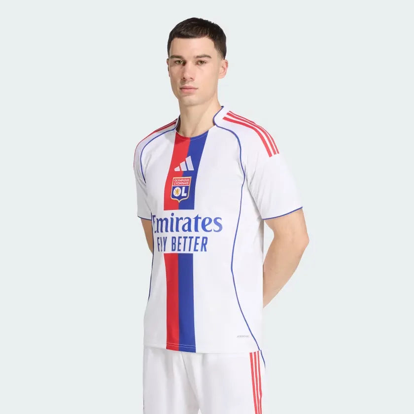 Camisa adidas Olympique Lyonnais 2025/26 I na TSN Sports