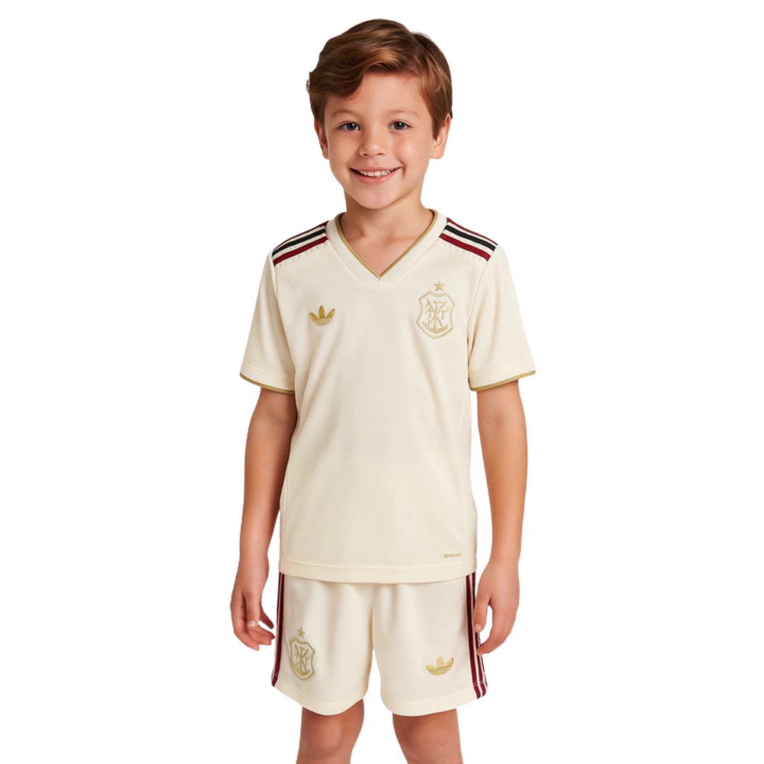 Camisa 3 Flamengo 25 Infantil na TSN Sports